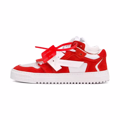 (W) Off-White 3.0 Low 'White Red'