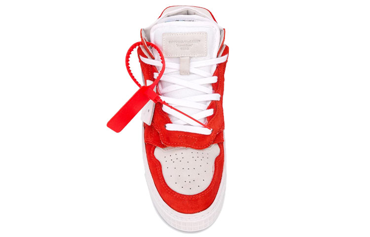(W) Off-White 3.0 Low 'White Red' 圖 4