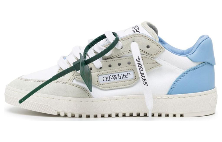 (W) Off-White 5.0 Low 'White Light Blue'