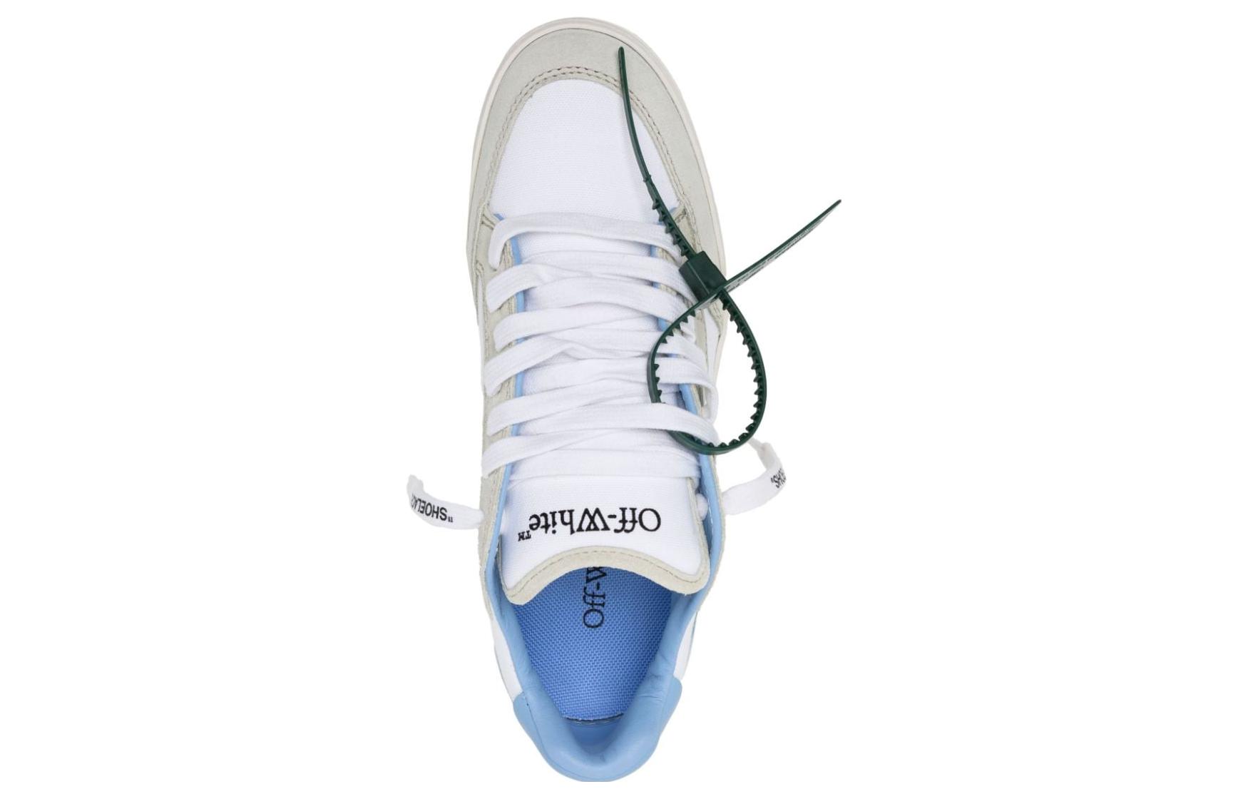 (W) Off-White 5.0 Low 'White Light Blue' 圖 4