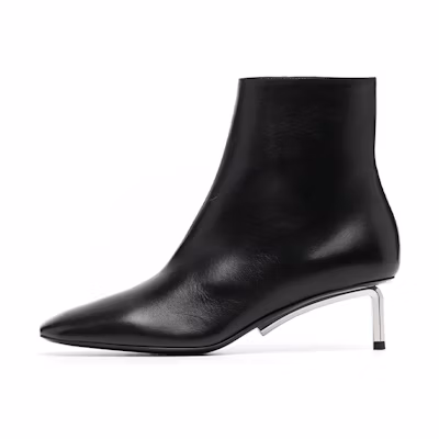 (W) Off-White 'Allen Ankle Boots Black'