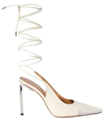 (W) Off-White ''Tacchi Alti in Pelle Beige Comfort'' OWII015S24LEA0020372 Order (W) Off-White ''Tacchi Alti in Pelle Beige Comfort'' OWII015S24LEA0020372