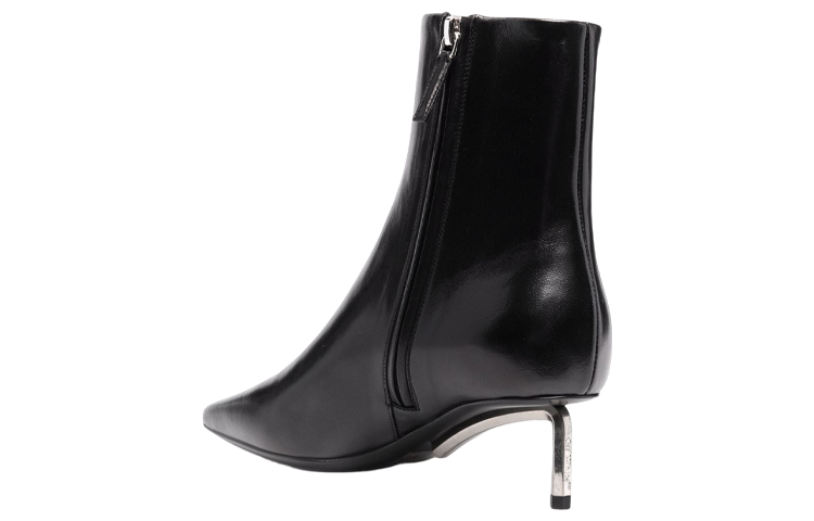 (W) Off-White 'Black Calfskin Ankle Boot' 圖 3