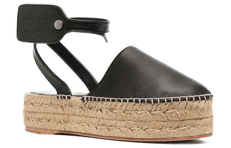 (W) Off-White 'Black Espadrille' 圖 2