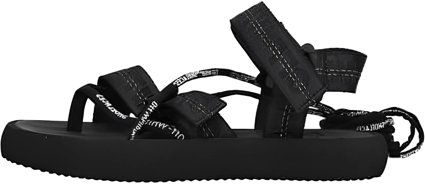 women-off-white-black-fabric-flat-sandals-owia-214-s20-fab-0011000