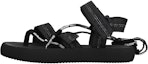 Buy (W) Off-White 'Sandal Kain Hitam Rata' OWIA214S20FAB0011000