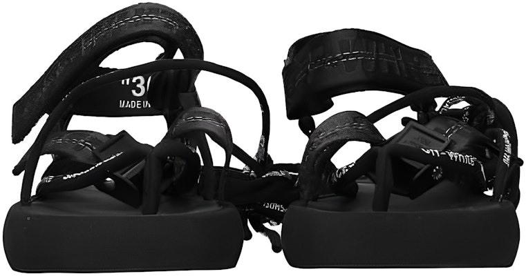 (W) Off-White 'Sandal Kain Hitam Rata' OWIA214S20FAB0011000 Order (W) Off-White 'Sandal Kain Hitam Rata' OWIA214S20FAB0011000