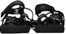 (W) Off-White 'Sandal Kain Hitam Rata' OWIA214S20FAB0011000