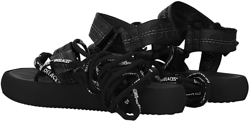 (W) Off-White 'Sandal Kain Hitam Rata' OWIA214S20FAB0011000 Shop (W) Off-White 'Sandal Kain Hitam Rata' OWIA214S20FAB0011000