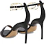 Shop (W) Off-White ''Zwarte Leren Gesp Stiletto Sandalen'' OWIH045S23LEA0011076