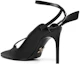 Shop (W) 오프화이트 블랙 가죽 스틸레토 힐 OWIA153E19F450771000