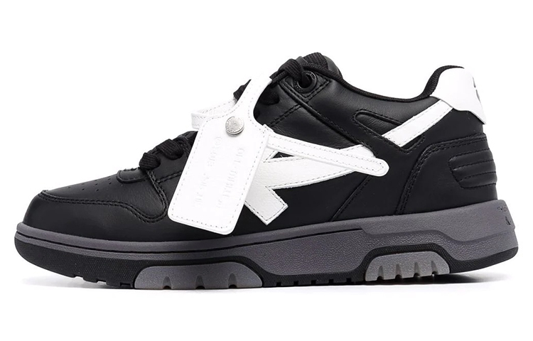 Buy (W) 오프화이트 블랙 집타이 태그 OWIA259F21LEA0011001