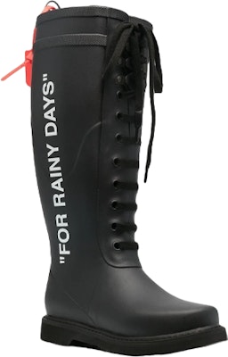 (Women) Off-White 'Black Zip Tie Rainboot' OWIE006R21PLA0011001 Order (Women) Off-White 'Black Zip Tie Rainboot' OWIE006R21PLA0011001