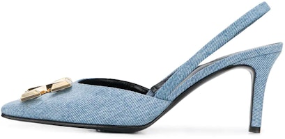 (Women) Off-White 'Denim Blue Pointed-Toe High Heels' OWIA190F197730507100 (Women) Off-White 'Denim Blue Pointed-Toe High Heels' OWIA190F197730507100