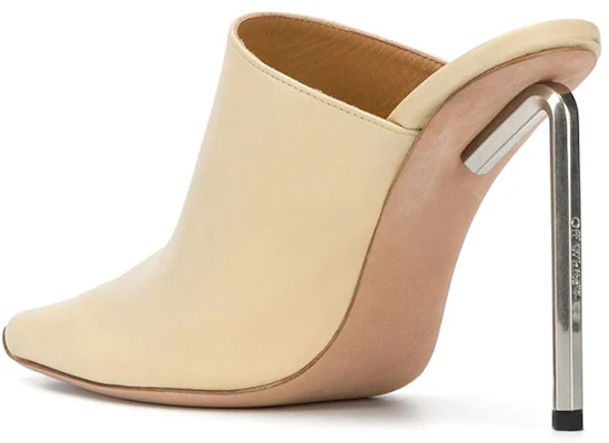 (W) Off-White ''Elegante Stilettos in Beige'' OWIJ002F20LEA0036100 Shop (W) Off-White ''Elegante Stilettos in Beige'' OWIJ002F20LEA0036100