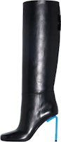 (Women) Off-White 'Embossed High Top Boots Black' OWIE012F21LEA0011000 (Women) Off-White 'Embossed High Top Boots Black' OWIE012F21LEA0011000