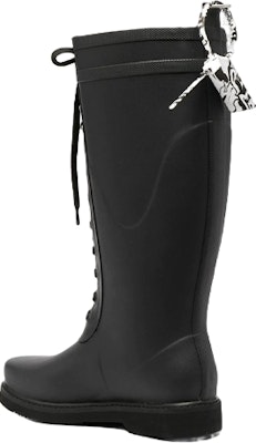 (Women) Off-White Rain Boot 'For Riding - Black' OWIA133E20PLA0011001 Shop (Women) Off-White Rain Boot 'For Riding - Black' OWIA133E20PLA0011001