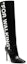 Order (W) But Stiletto Tinggi Hitam Off-White 'For Walking' OWIA117E18B400881088