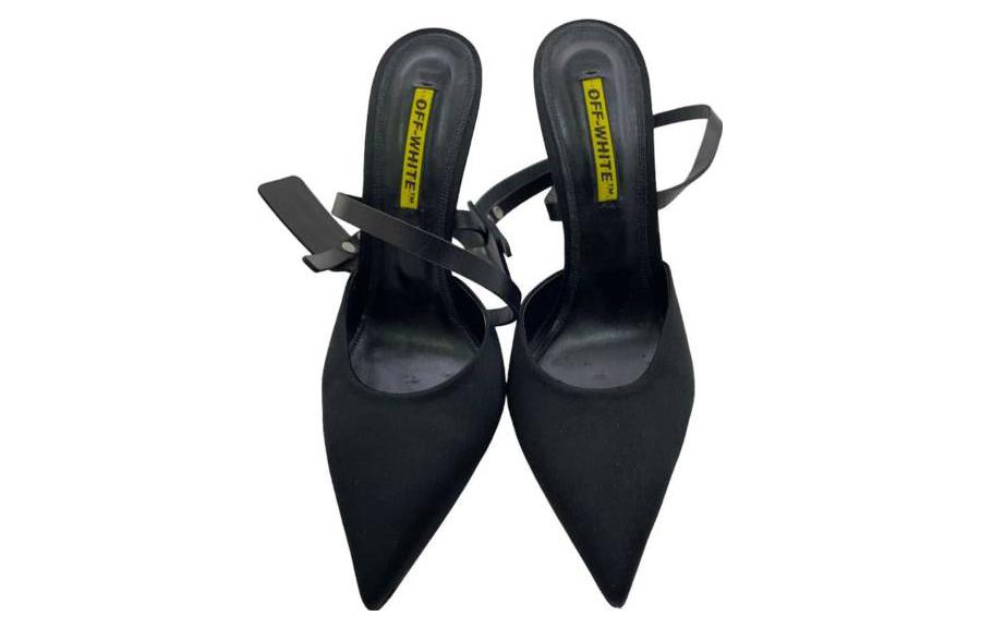 Lookbook (W) Off-White 'Stiletto Kulit Gesper Runcing' OWIA164S19D900161000