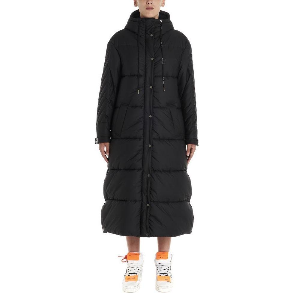 Shop (W) OFF-WHITE 長箭頭標誌連帽羽絨外套 OWEA175E19A39069-1010