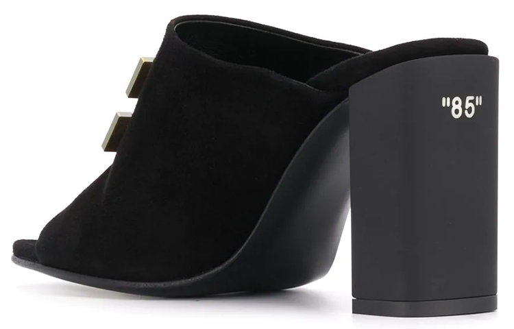 (W) Off-White 'Metallic Arrow Sandal Black' 圖 3