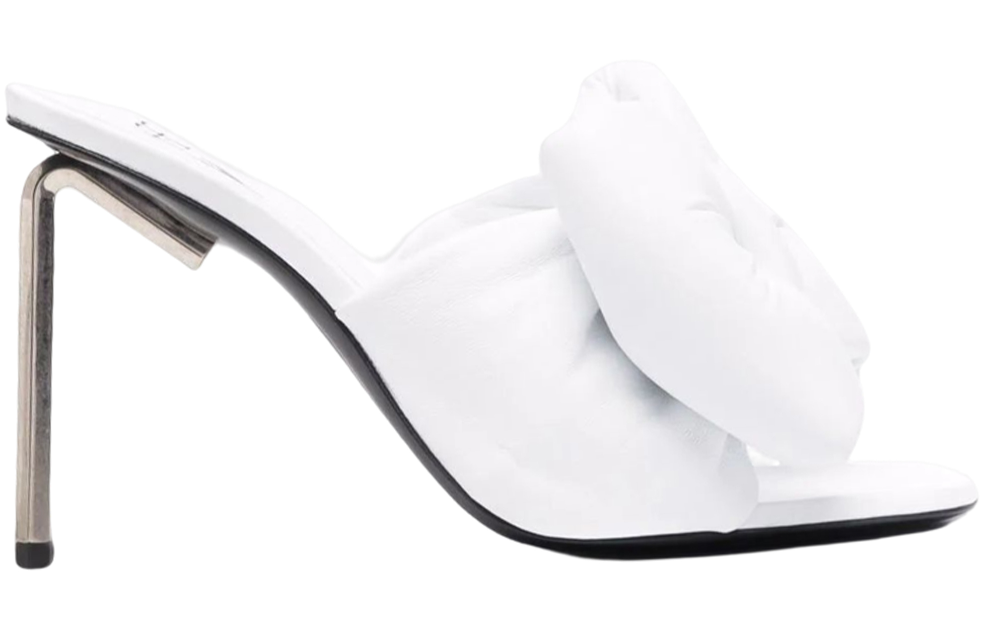 (W) Off-White 'Metallic Heel Mule White' 圖 2