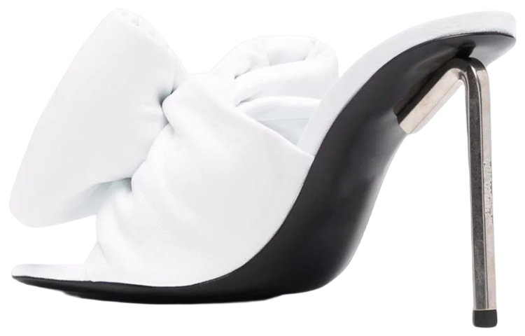 (W) Off-White 'Metallic Heel Mule White' 圖 4