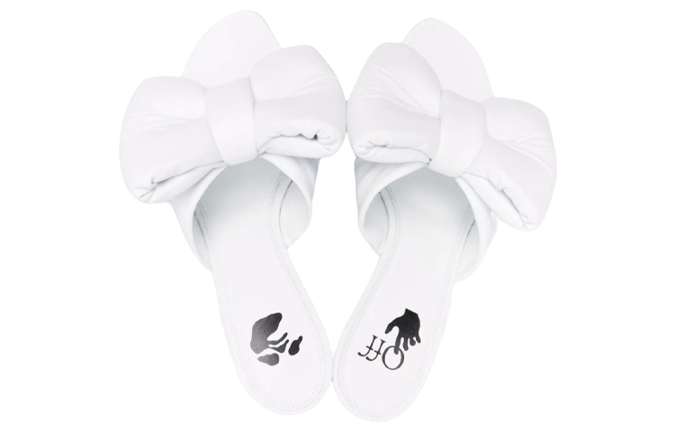 (W) Off-White 'Metallic Heel Mule White' 圖 5
