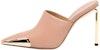 (W) Off-White 'Mules Stiletto Merah Jambu' OWIJ036F23LEA0023176