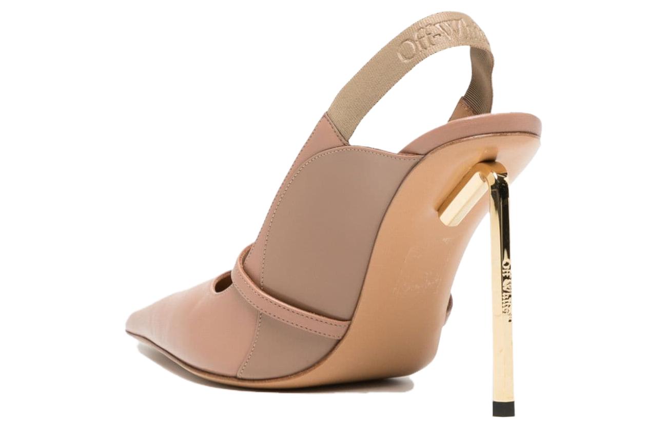 (W) Off-White Allenframe 'Metallic Pink Gold Stiletto' 圖 3