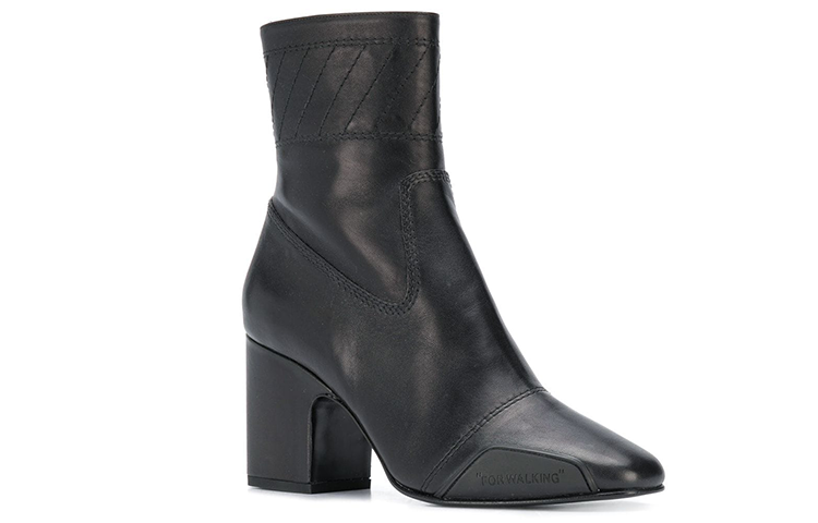 (W) Off-White Ankle Boot 'Black' 圖 2