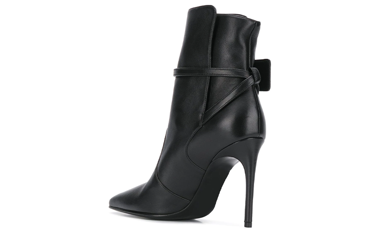 (W) Off-White Ankle Boots 'Black' 圖 3