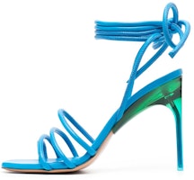 (Women) Off-White Ankle Strap High Heels 'Fashion Ice Blue Sandals' OWIH047S23LEA0014555 (Women) Off-White Ankle Strap High Heels 'Fashion Ice Blue Sandals' OWIH047S23LEA0014555