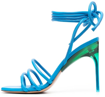 (W) 오프화이트 아이스블루 앵클 스트랩 하이힐 OWIH047S23LEA0014555 Buy (W) 오프화이트 아이스블루 앵클 스트랩 하이힐 OWIH047S23LEA0014555