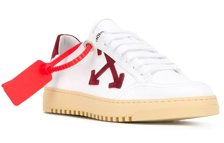 (W) Off-White Arrow 2.0 'White Burgundy' 圖 3