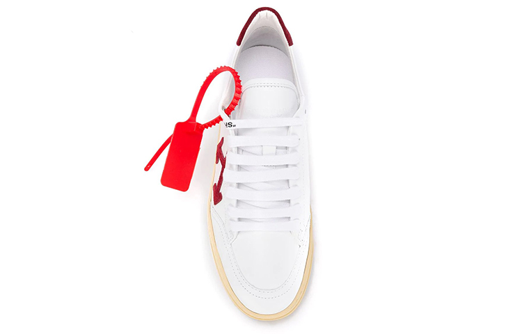 (W) Off-White Arrow 2.0 'White Burgundy' 圖 5