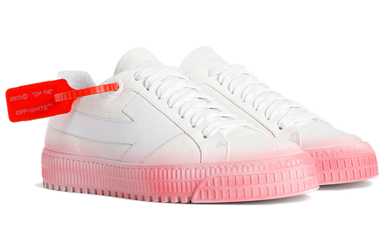 Shop (W) Off-White Arrow Low ''Blanc Dégradé Fuchsia'' OWIA145R207841120128