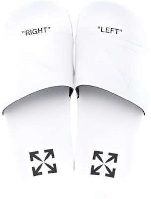 (Women) Off-White Arrow Print Pool Sliders 'White' OWIC006S22MAT0010100 Shop (Women) Off-White Arrow Print Pool Sliders 'White' OWIC006S22MAT0010100