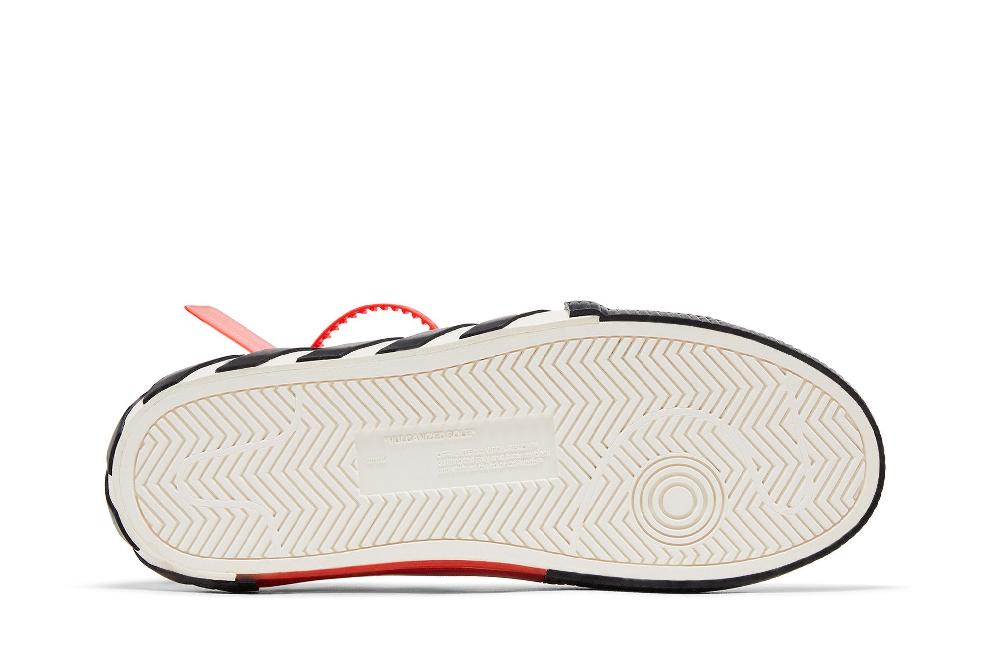 (W) Off-White Arrow Vulcanized Low 'White Black' 圖 4