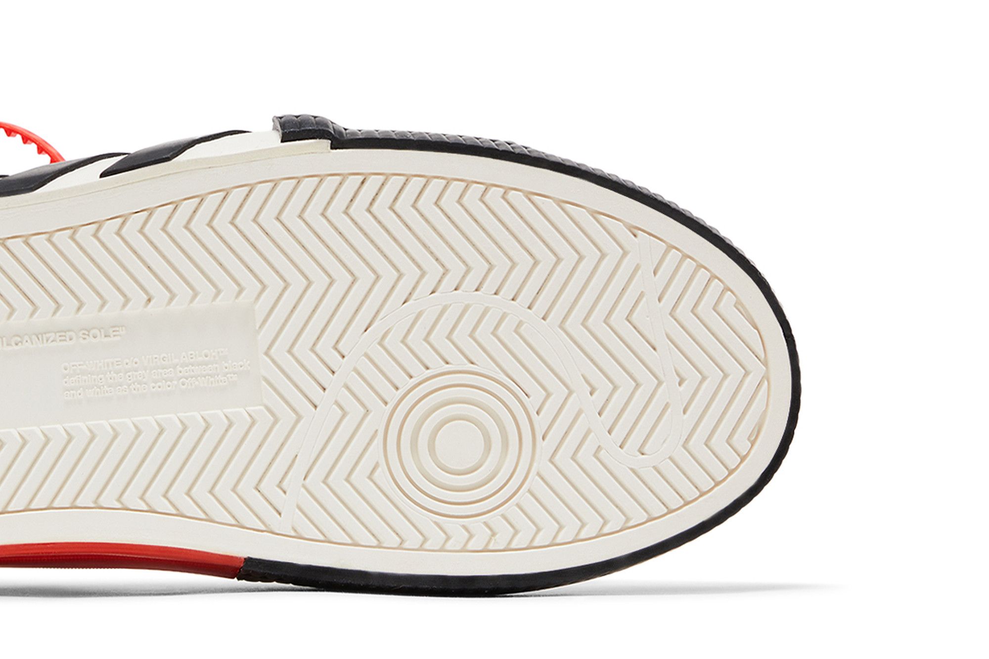 (W) Off-White Arrow Vulcanized Low 'White Black' 圖 5