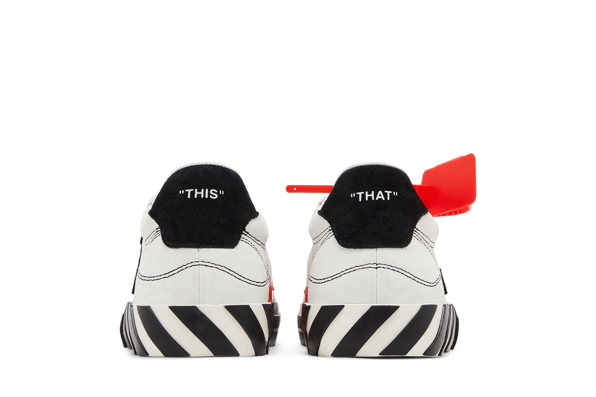 (W) Off-White Arrow Vulcanized Low 'White Black' 圖 6