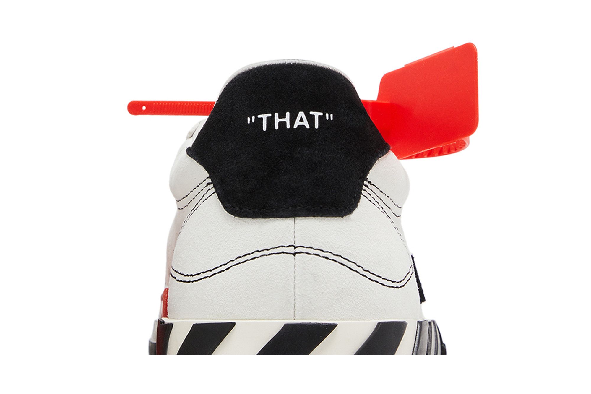 (W) Off-White Arrow Vulcanized Low 'White Black' 圖 7