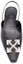Shop (W) Sandal Rata Fesyen 'Arrow Tag' Hitam Off-White OWIA186F19B420501000
