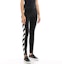 Purchase (W) OFF-WHITE Hitam Leggings Jalur Berganda OWCD009E19E020951001