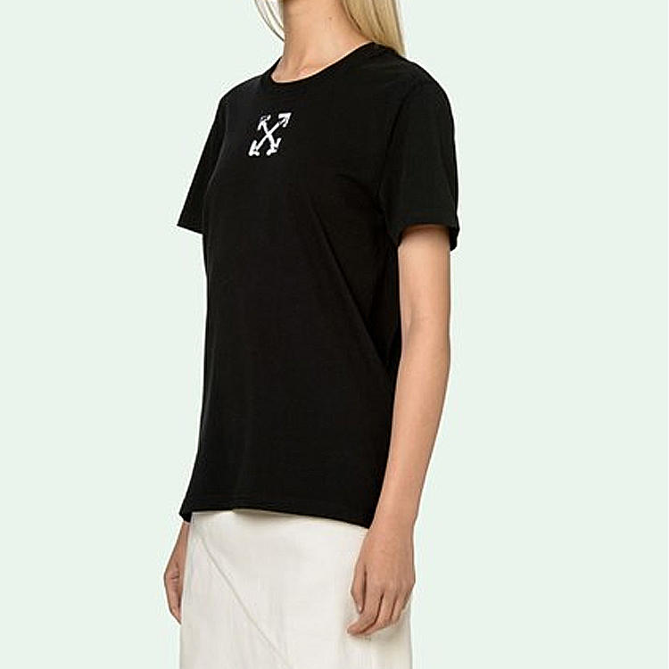 (Women) OFF-WHITE Black Graphic Print Short Sleeve T-Shirt OWAA049S20JER0091001 圖 5