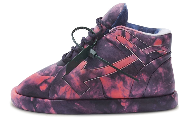 (W) Off-White Bump High 'Purple Fuchsia'