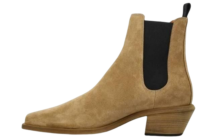 (W) Off-White Chelsea Boot 'Yellow Suede'