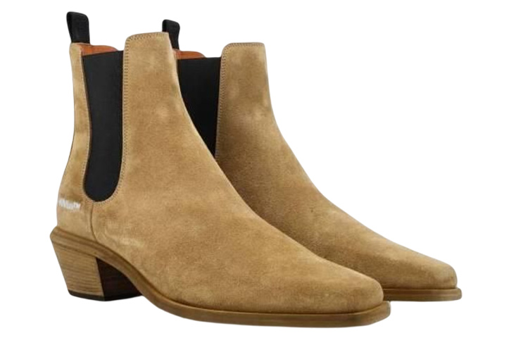 (W) Off-White Chelsea Boot 'Yellow Suede' 圖 3