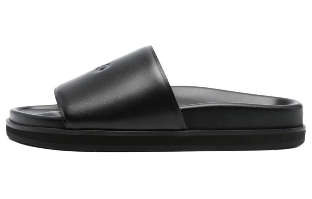 (W) Off-White Cloud Off Stamp Sliders 'Black'