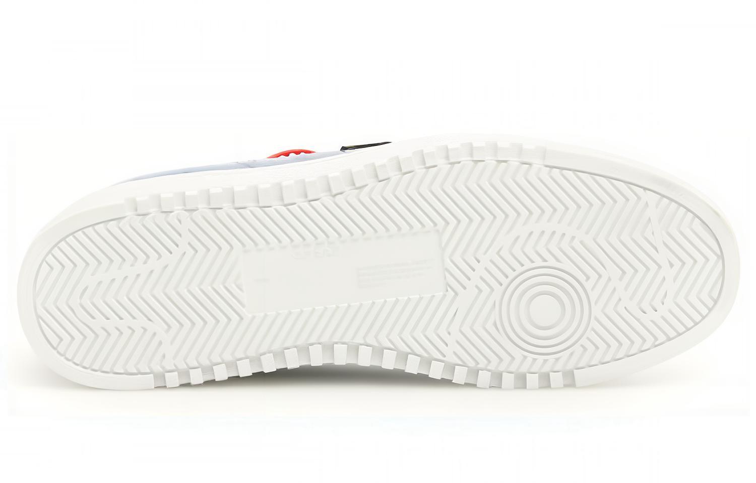 (W) Off-White Crocodile Pattern Printed Leather Sneakers 'Blue White' 圖 4